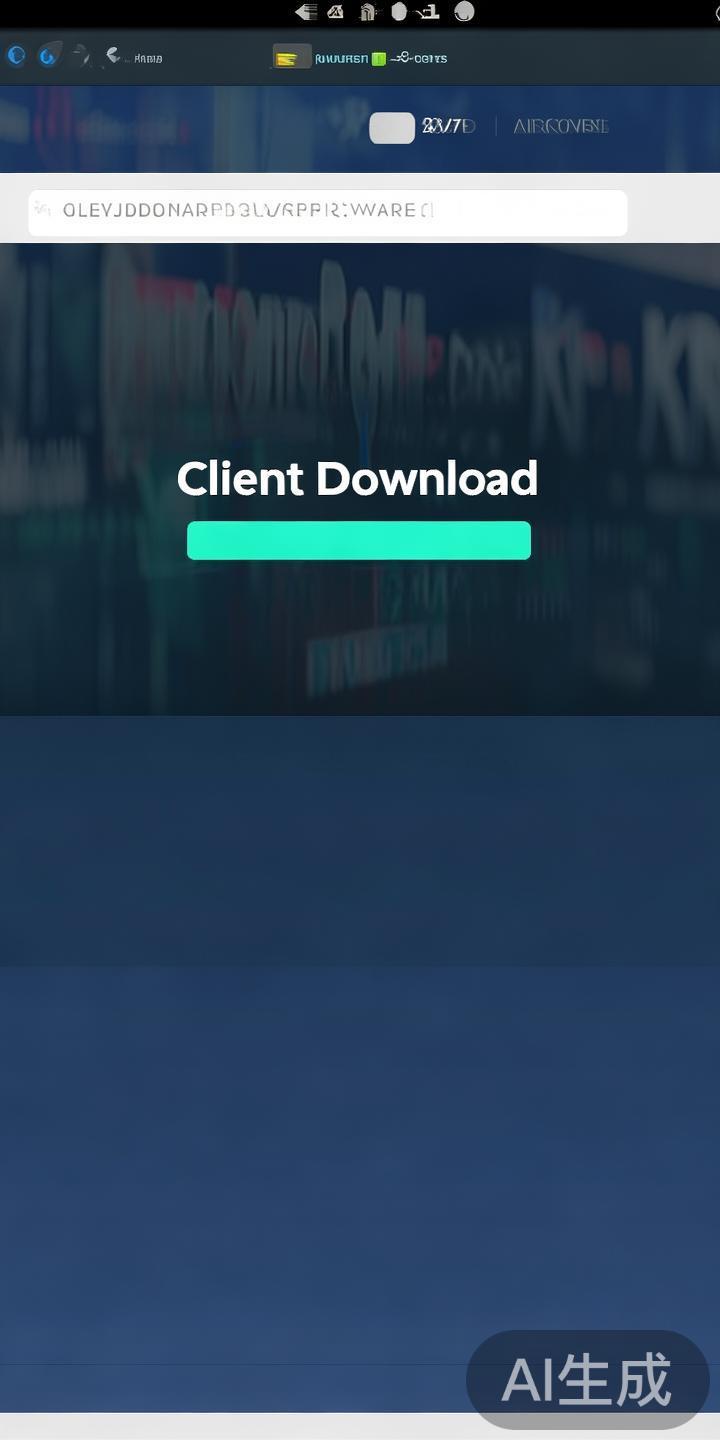 进入官网后，寻找“客户端下载”或“下载软件”等相关